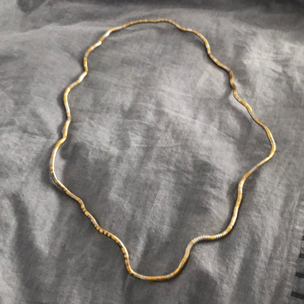Two toned necklace